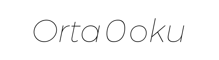 Gontserrat Thin Italic  Free Fonts Download