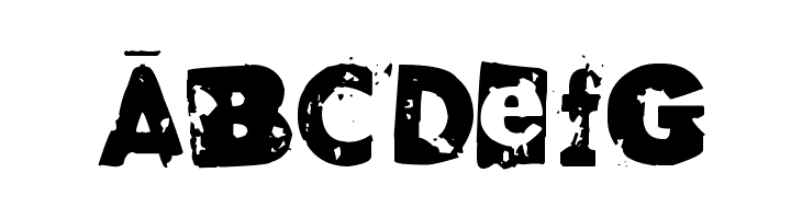 RvD_GLUED  Free Fonts Download