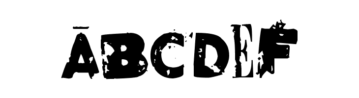 RvD_GLUED  Free Fonts Download