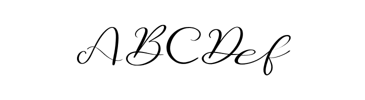 Beautiful Odete  Free Fonts Download