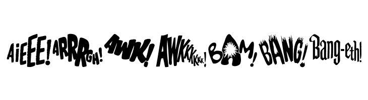 BatFight  Free Fonts Download