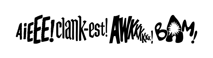 BatFight  Free Fonts Download