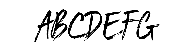 Black Vosten Personal Use  Free Fonts Download