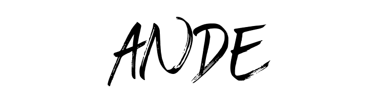 Black Vosten Personal Use  Free Fonts Download