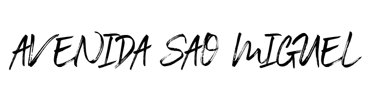 Black Vosten Personal Use  Free Fonts Download