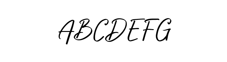 Authorized Signature Regular  Free Fonts Download