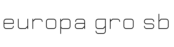 Plutonian Thin Demo  Free Fonts Download