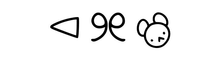Gumi Font Symbols Regular  Free Fonts Download