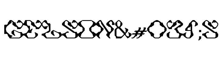 DOUBLE TROUBLE Regular  Free Fonts Download