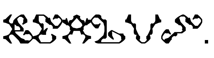 DOUBLE TROUBLE Regular  Free Fonts Download