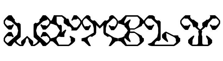 DOUBLE TROUBLE Regular  Free Fonts Download