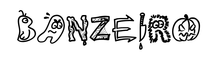 PWHalloween  Free Fonts Download