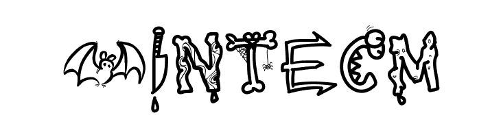 PWHalloween  Free Fonts Download