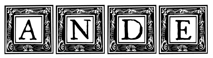 QuaNauticale_Initials_No2  Free Fonts Download