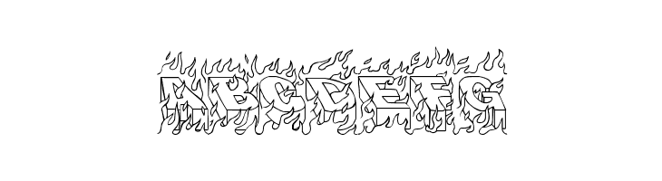 oakland hills 1991  Free Fonts Download