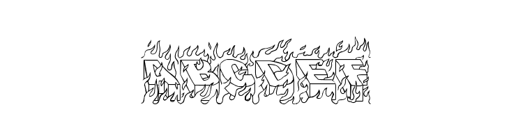 oakland hills 1991  Free Fonts Download