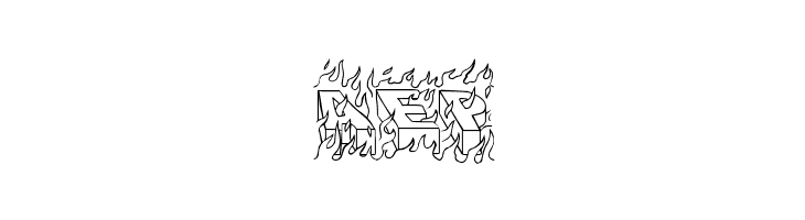 oakland hills 1991  Free Fonts Download