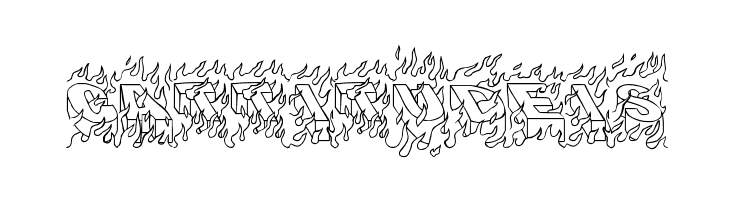 oakland hills 1991  Free Fonts Download