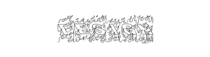 oakland hills 1991  Free Fonts Download