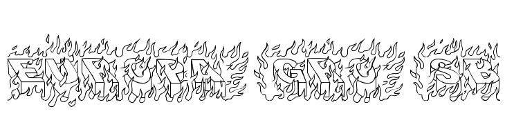 oakland hills 1991  Free Fonts Download