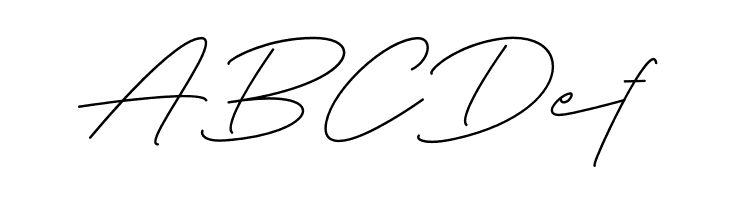 Deluna Signature  Free Fonts Download