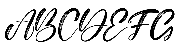 Alisabela Brushley  Free Fonts Download