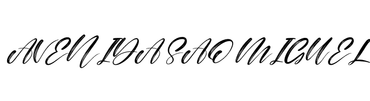 Alisabela Brushley Italic  Free Fonts Download