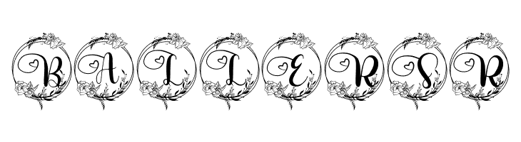 Delia Monogram  Free Fonts Download