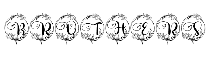 Delia Monogram  Free Fonts Download