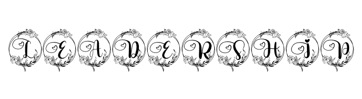 Delia Monogram  Free Fonts Download
