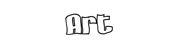 SF Hallucination Outline  Free Fonts Download