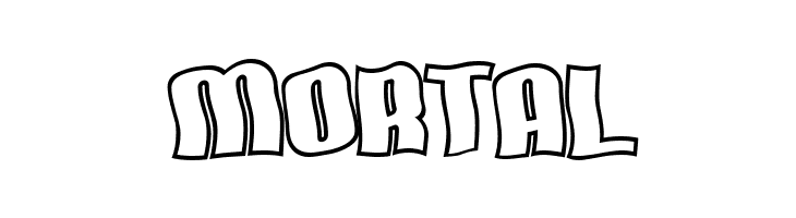 SF Hallucination Outline  Free Fonts Download