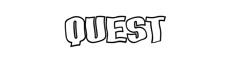 SF Hallucination Outline  Free Fonts Download