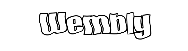 SF Hallucination Outline  Free Fonts Download