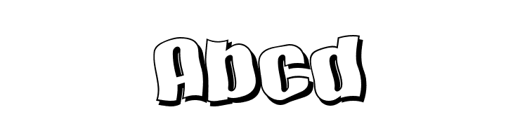 SF Hallucination Shadow  Free Fonts Download