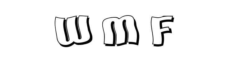 SF Hallucination Shadow  Free Fonts Download