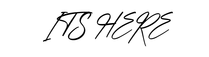 hand script Italic  Free Fonts Download
