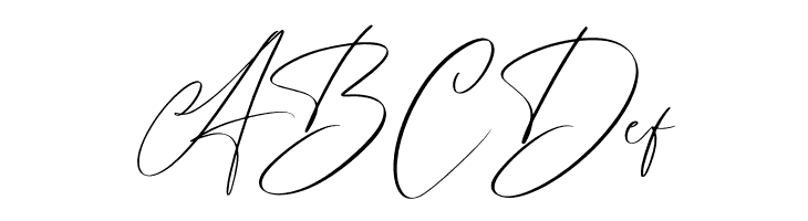 Handover Signature  Free Fonts Download