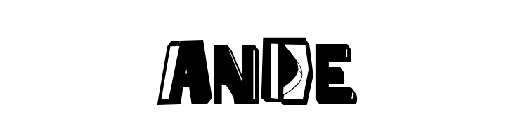 anti folk  Free Fonts Download