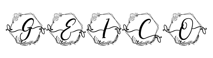 Humaira Monogram  Free Fonts Download