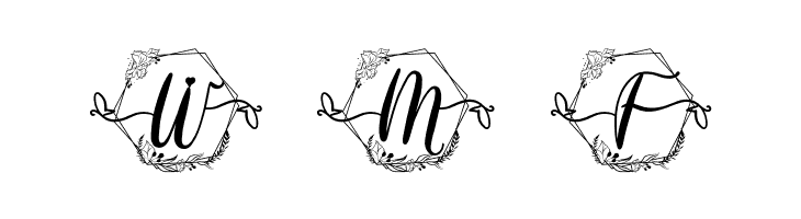 Humaira Monogram  Free Fonts Download