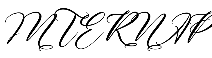 Melintyca Italic  Free Fonts Download