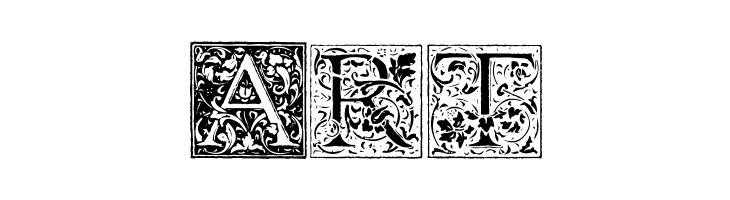Florana_Initials  Free Fonts Download