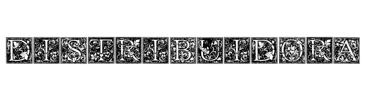 Florana_Initials  Free Fonts Download