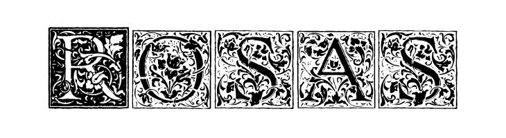 Florana_Initials  Free Fonts Download