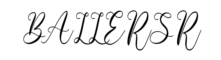 Barbara Derina Italic  Free Fonts Download