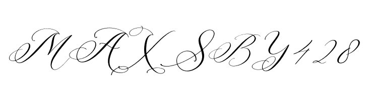 Berlishanty Calligraphy  Free Fonts Download