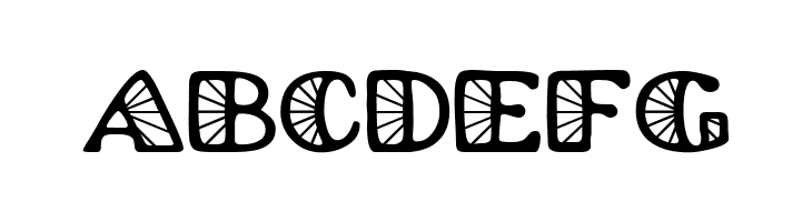 Platinum Hub Caps Spoked  Free Fonts Download