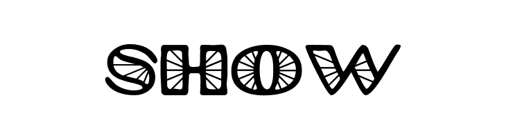 Platinum Hub Caps Spoked  Free Fonts Download