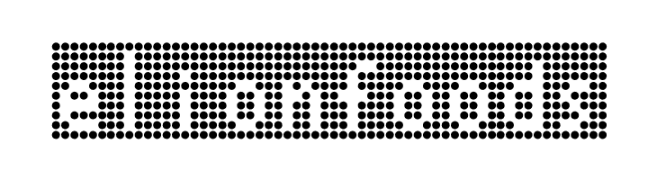 Led Panel Station Off  Free Fonts Download